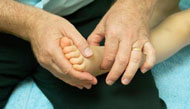 treating childs feet